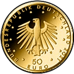 аверс 50 евро 2021 "Литавры"