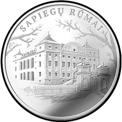 реверс 20€. 2019 "Sapieha Palace"