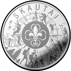 реверс 5€ 2019 "Scouts"