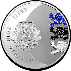 аверс 15€ 2018 "150-річчя від дня народження Жана Теніссона"