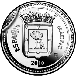аверс 5€ 2010 "مدن إسبانيا - مدريد"