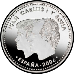 аверс 12€ 2006 "500ème anniversaire - Décès de Christophe Colomb"