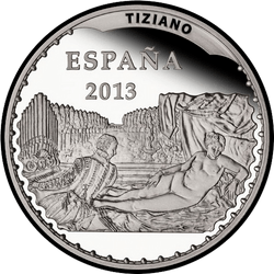 аверс 10€ 2013 "Tiziano"