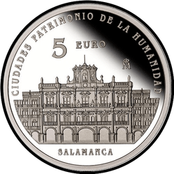 реверс 5 евро 2015 "Саламанка"