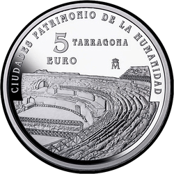 реверс 5 евро 2015 "Таррагона"