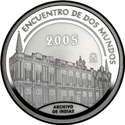 аверс 10€ 2005 "Archivo de la India"