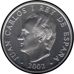 аверс 10 евро 2002 "Председательство Испании в Европейском Союзе"
