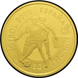 аверс 200€ 2002 "Кубак свету па футболе 2002 года"