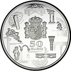 реверс 50€ 2003 "Primer aniversario del euro"