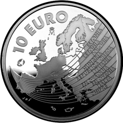 реверс 10€ 2004 "欧州連合の拡大"