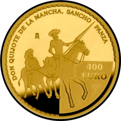 реверс 400€ 2005 "Don Quichotte"