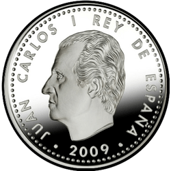 аверс 10 евро 2009 "Филипп II"