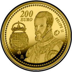 реверс 200 евро 2009 "Филипп II"