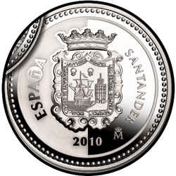 аверс 5€ 2010 "Santander"