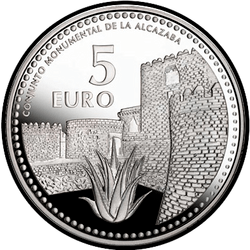 реверс 5 евро 2010 "Альмерия"