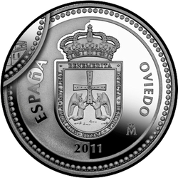 аверс 5€ 2011 "Oviedo"