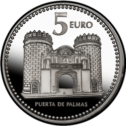 реверс 5€ 2011 "Badajoz"