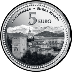 реверс 5 евро 2012 "Гранада"