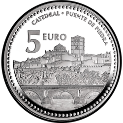 реверс 5 евро 2012 "Замора"