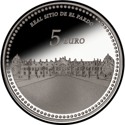 реверс 5€ 2014 "Royal Palace of El Pardo"