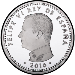 аверс 10€ 2016 "Third Centenary of the Birth of Carlos III"