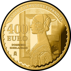 реверс 400€ 2017 "25 Jahre Thyssen-Bornemisza Museum"