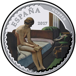аверс 50€ 2017 "25e anniversaire du musée Thyssen-Bornemisza"