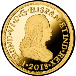 аверс 50 евро 2018 "150 лет испанской эскудо"