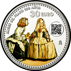 реверс 30€ 2019 "Bicentennial of Prado Museum"