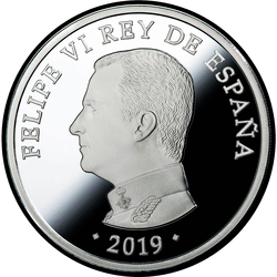 аверс 10€ 2019 "175th الحرس المدني الذكرى"