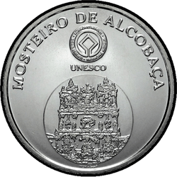 аверс 5€ 2006 "Monasterio de Alcobaça"