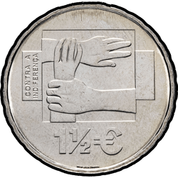 реверс 1½€ 2008 "Internationale medizinische Hilfe AMI"
