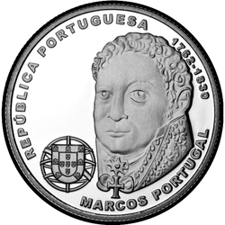 аверс 2½€ 2014 "Marcos Portugal"