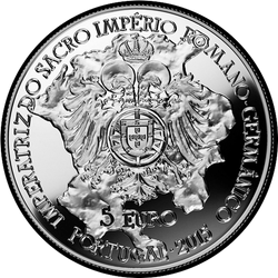 реверс 5€ 2015 "D. Isabel del Portogallo"