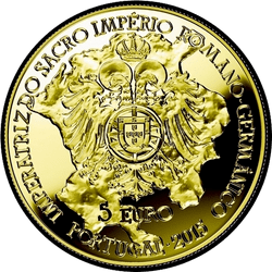 реверс 5€ 2015 "D. Isabel del Portogallo"