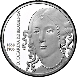 аверс 5€ 2016 "Catherine of Braganza"
