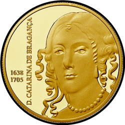 аверс 5€ 2016 "Catherine of Braganza"