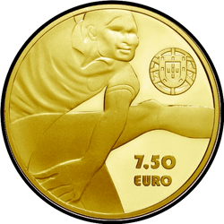 реверс 7½€ 2016 "Eusébio"