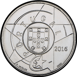 реверс 5 евро 2016 "Модернизм"