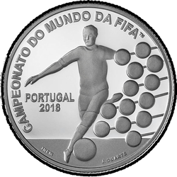 аверс 2½€ 2018 "Чемпіонат світу з футболу FIFA 2018"