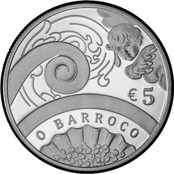 реверс 5 евро 2018 "Эпоха барокко"