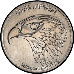 аверс 5€ 2018 "A águia imperial"