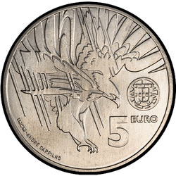 реверс 5 евро 2018 "Имперский орел"