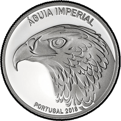 аверс 5€ 2018 "Імператорський орел"