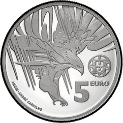 реверс 5€ 2018 "A águia imperial"
