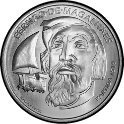 аверс 7½€ 2019 "500th Anniversary Of Magellan Circun-Navigation"