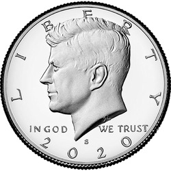 аверс 50¢ (half) 2020 "Silver"