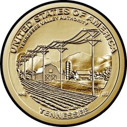 реверс 1$ (buck) 2022 "Tennessee"