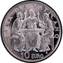 аверс 10 евро 2005 "Год Евхаристии"