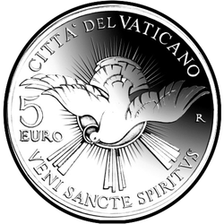 аверс 5€ 2013 "Siège Vacant"